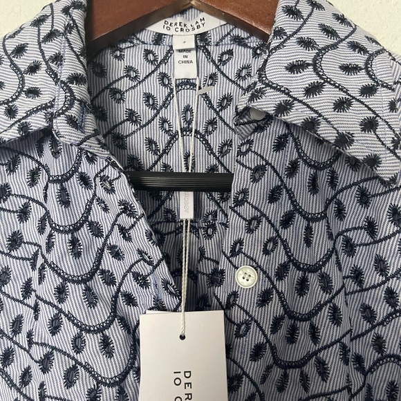 Derek Lam 10 Crosby Nalani Peplum Mini Shirtdress - Picture 5 of 7